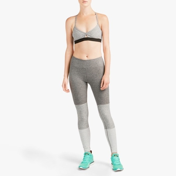 Outdoor Voices Gradient gray colorblock activewear leggings medium - Picture 1 of 6